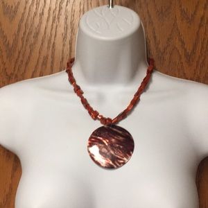 African Safari Inspired Shell Necklace